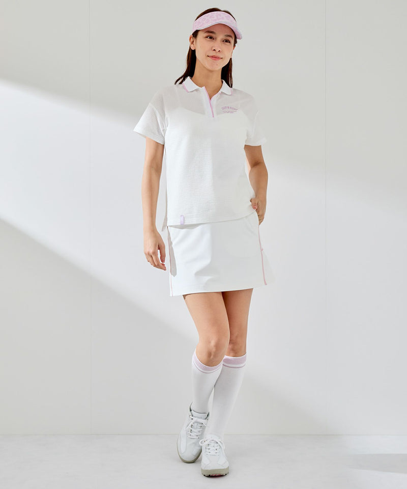 Polo shirt for women Jun & Lope Jun & Lope JUN & Lope JUN & Lope 2025 Spring/Summer New Golf Wear