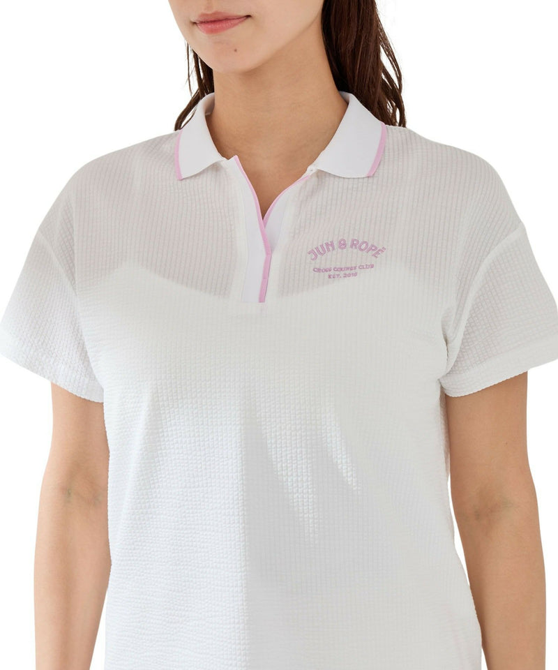 Polo shirt for women Jun & Lope Jun & Lope JUN & Lope JUN & Lope 2025 Spring/Summer New Golf Wear