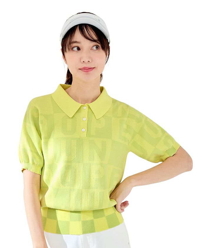 Polo shirt for women Jun & Lope Jun & Lope JUN & Lope JUN & Lope 2025 Spring/Summer New Golf Wear