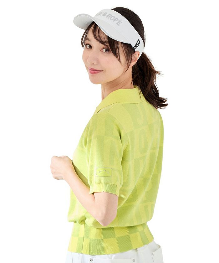 Polo shirt for women Jun & Lope Jun & Lope JUN & Lope JUN & Lope 2025 Spring/Summer New Golf Wear