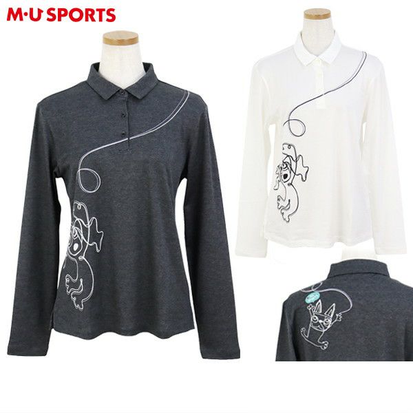 Polo shirt for women MU Sports MUSPORTS 2025 Spring/Summer New Golf Wear