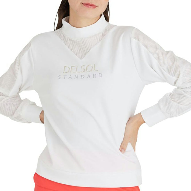 High neck shirt for women Delsol Golf DELSOL GOLF 2025 Spring/Summer New Golf Wear