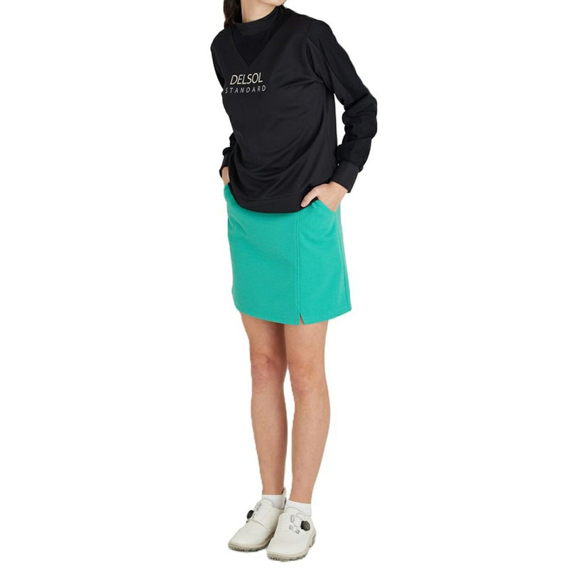 High neck shirt for women Delsol Golf DELSOL GOLF 2025 Spring/Summer New Golf Wear