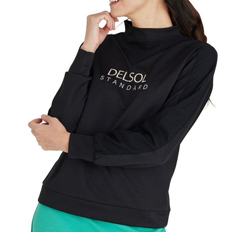 High neck shirt for women Delsol Golf DELSOL GOLF 2025 Spring/Summer New Golf Wear