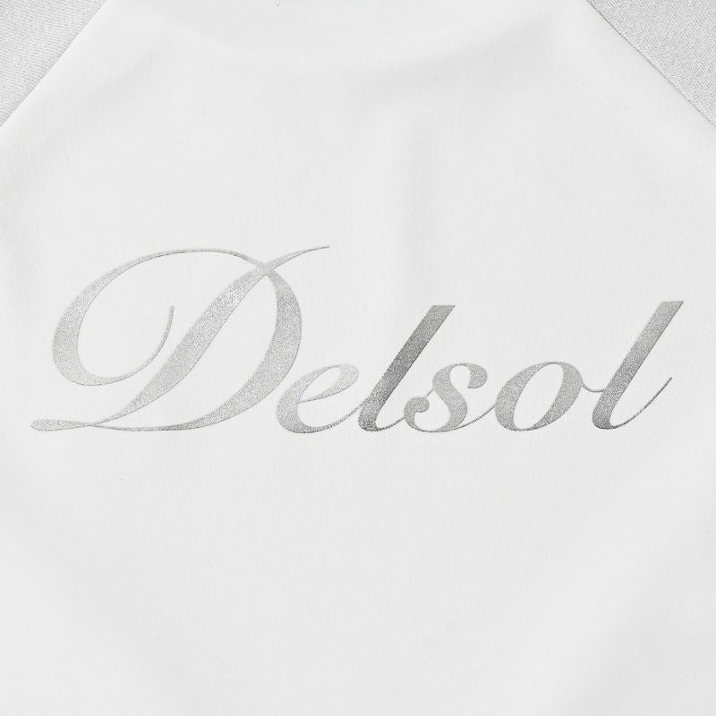 High neck shirt for women Delsol Golf DELSOL GOLF 2025 Spring/Summer New Golf Wear