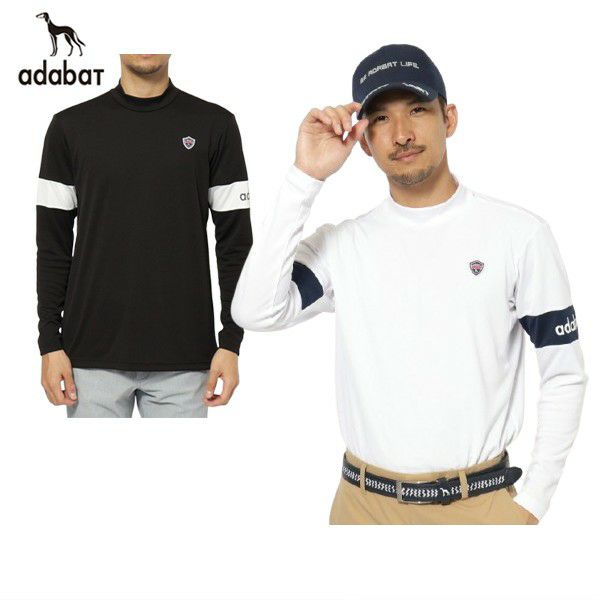 High neck shirt for men adabat adabat 2025 spring/summer new golf wear