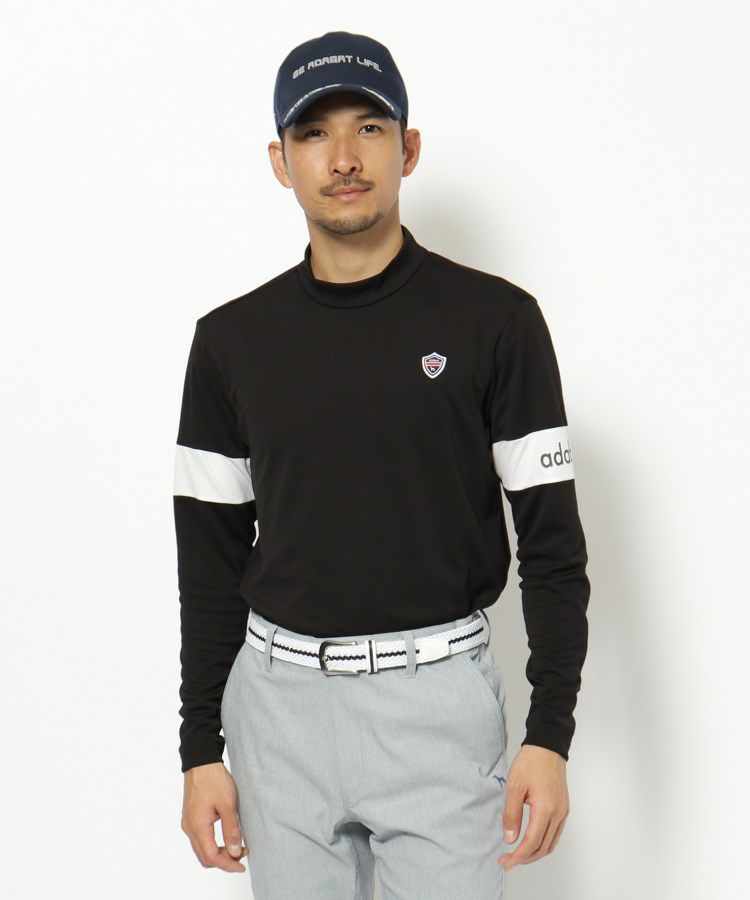 High neck shirt for men adabat adabat 2025 spring/summer new golf wear