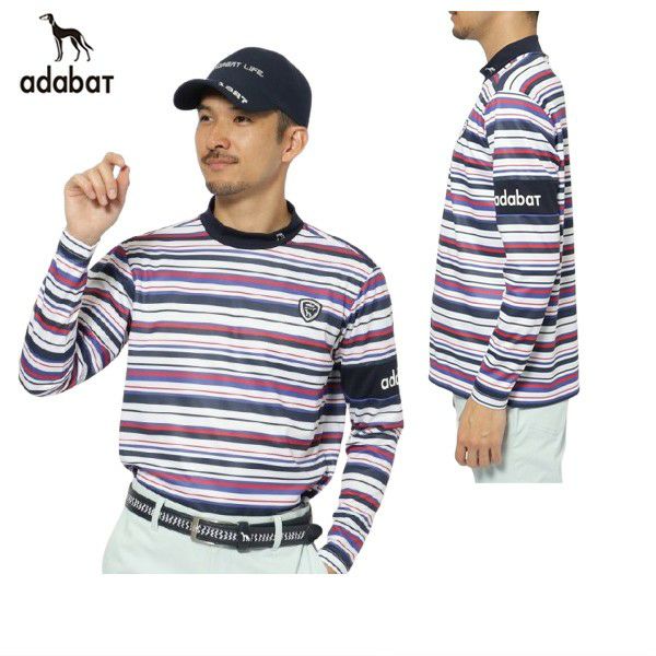 High neck shirt for men adabat adabat 2025 spring/summer new golf wear