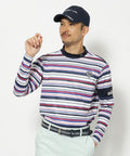 High neck shirt for men adabat adabat 2025 spring/summer new golf wear