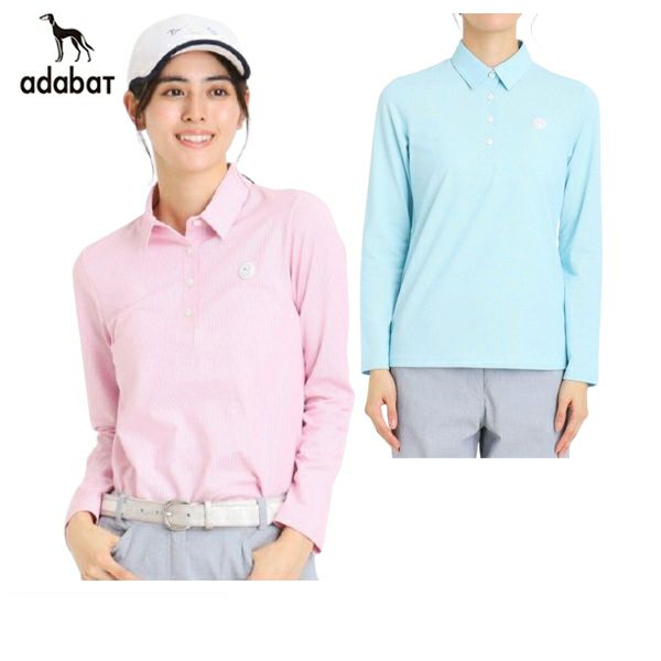 Women's polo shirt adabat adabat 2025 spring/summer new golf wear