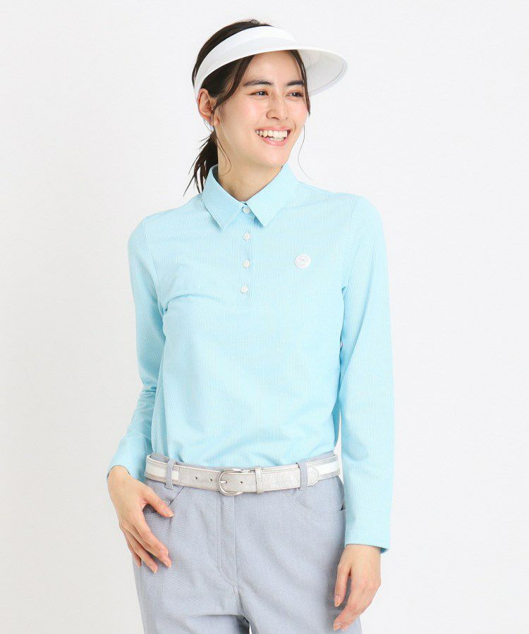 Women's polo shirt adabat adabat 2025 spring/summer new golf wear