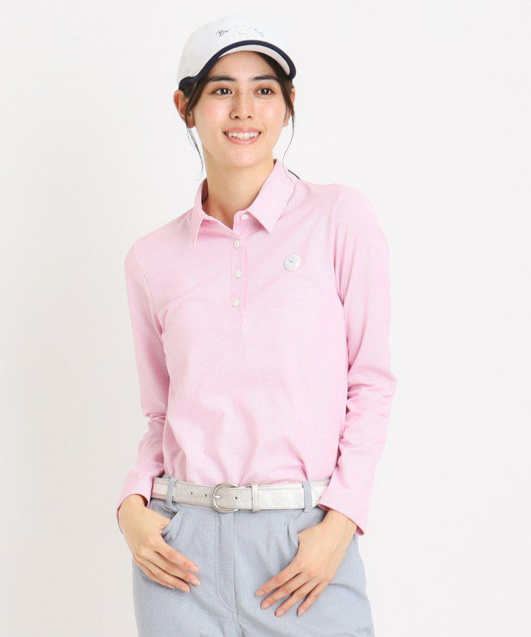 Women's polo shirt adabat adabat 2025 spring/summer new golf wear