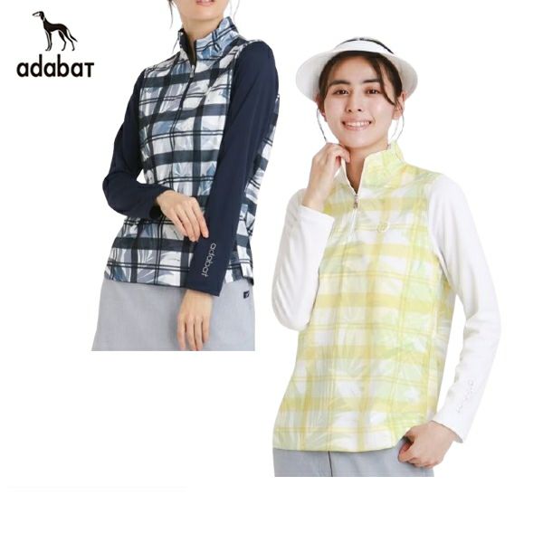 Women's polo shirt adabat adabat 2025 spring/summer new golf wear