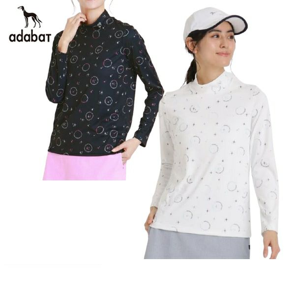 여성을위한 하이 넥 셔츠 Adabat Adabat 2025 Spring/Summer New Golf Wear