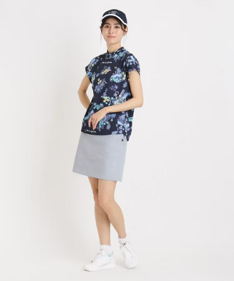 女性的短袖高領襯衫Adabat Adabat 2025春季/夏季新高爾夫服