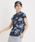 Short-sleeved high neck shirt for women adabat adabat 2025 spring/summer new golf wear