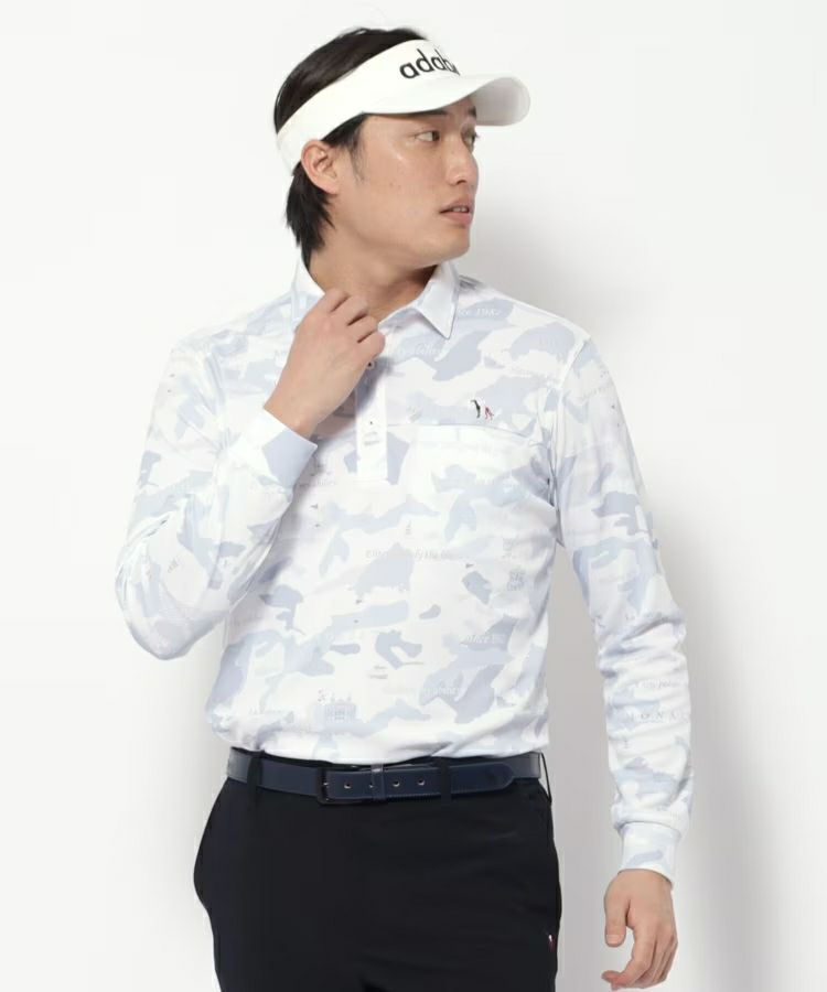 Polo shirt for men adabat adabat 2025 spring/summer new golf wear