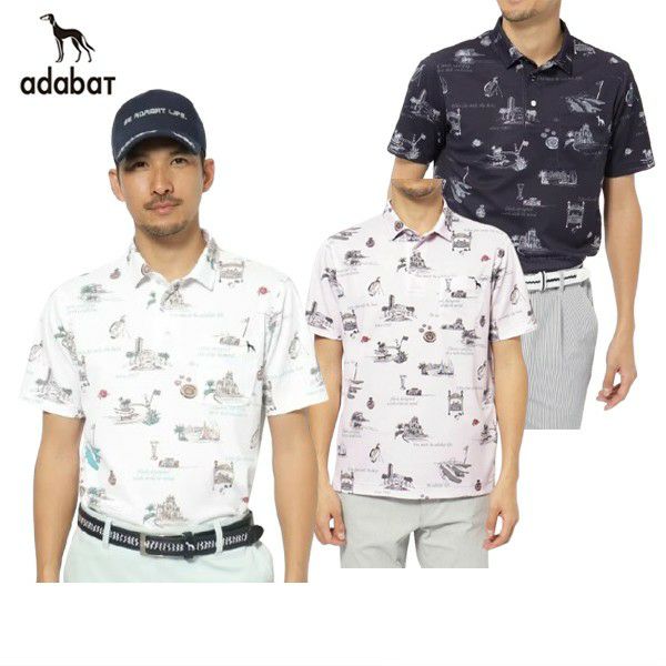 Polo shirt for men adabat adabat 2025 spring/summer new golf wear