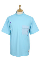 High neck shirt for men PW CIRCULUS golf wear