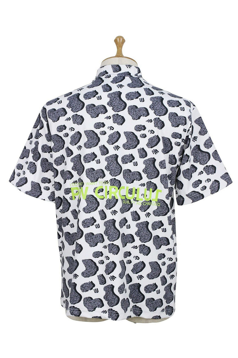 High neck shirt for men PW CIRCULUS 2025 Spring/Summer New Golf Wear