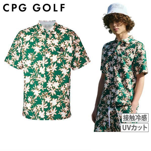 Men's Polo Shirt CPG GOLF 2025 Spring/Summer New Golf Wear