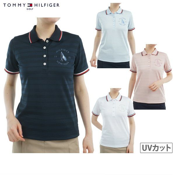 Polo shirt for women Tommy Hilfiger Golf TOMMY HILFIGER GOLF Japanese genuine product 2025 Spring/Summer new golf wear