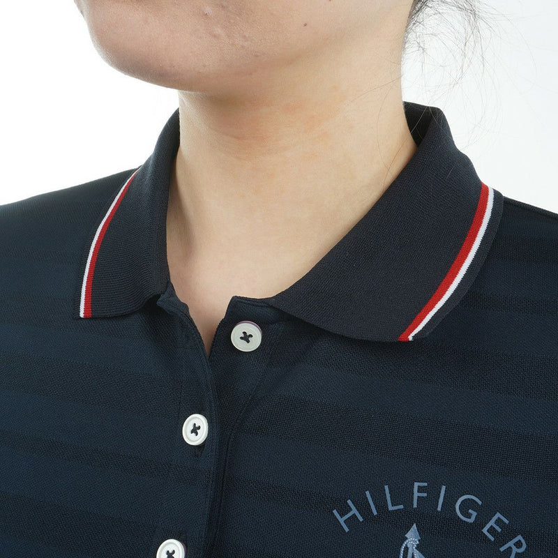 여성을위한 폴로 셔츠 Tommy Hilfiger 골프 Tommy Hilfiger Golf Japanese Genuine Product 2025 Spring/Summer New Golf Wear