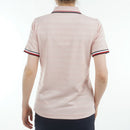 女子馬球襯衫湯米·希爾菲格（Tommy Hilfiger）高爾夫湯米·希爾菲格（Tommy Hilfiger）高爾夫日本正版產品高爾夫服裝