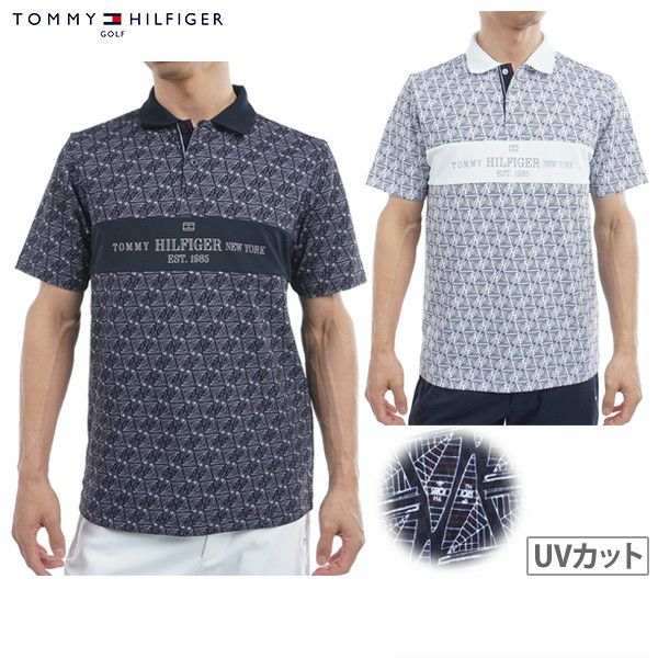 Men's polo shirt TOMMY HILFIGER GOLF Japan official product 2025 Spring/Summer new golf wear