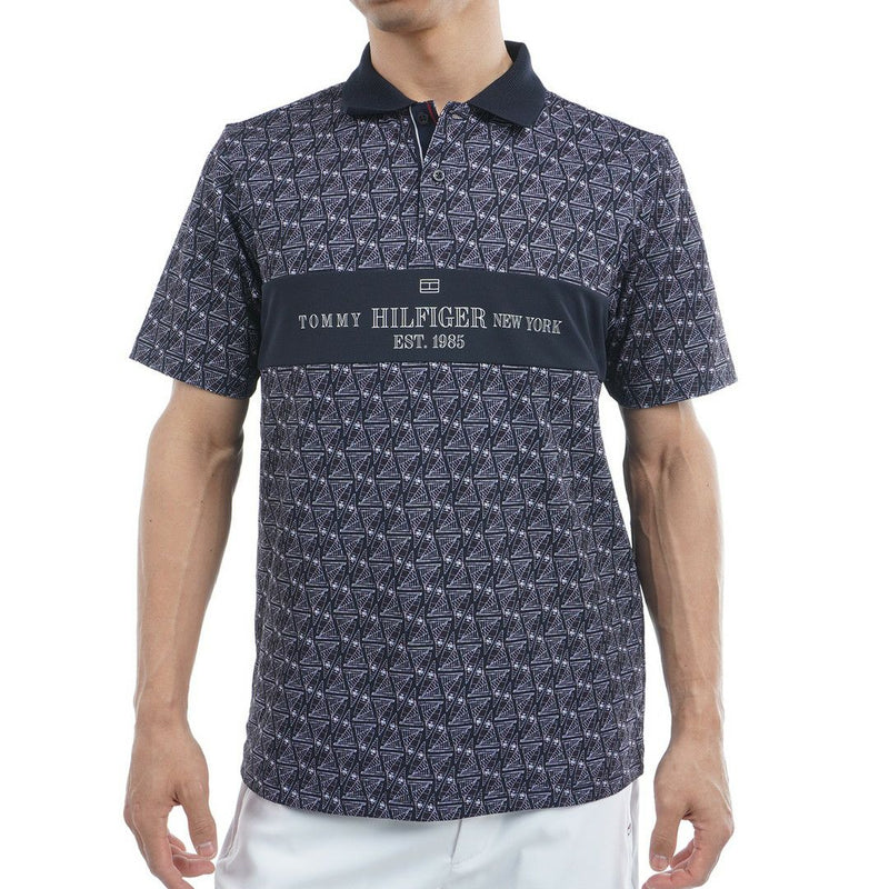 Men's polo shirt TOMMY HILFIGER GOLF Japan official product 2025 Spring/Summer new golf wear