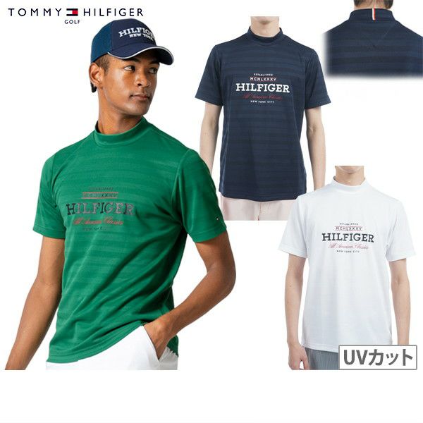 남자를위한 하이 넥 셔츠 Tommy Hilfiger 골프 Tommy Hilfiger 골프 일본 진짜 제품 2025 스프링/여름 새 골프 착용