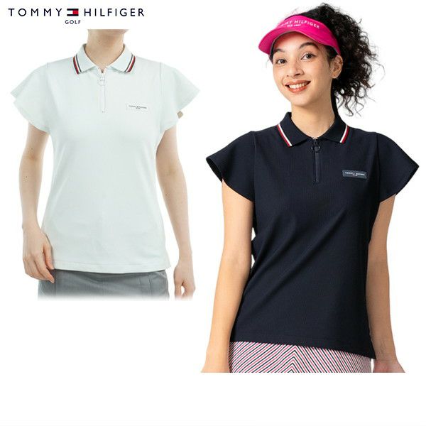 女子马球衬衫Tommy Hilfiger高尔夫Tommy Hilfiger高尔夫日本正版产品2025春季/夏季新高尔夫服装