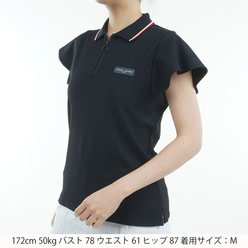 Polo shirt for women Tommy Hilfiger Golf TOMMY HILFIGER GOLF Japanese genuine product 2025 Spring/Summer new golf wear