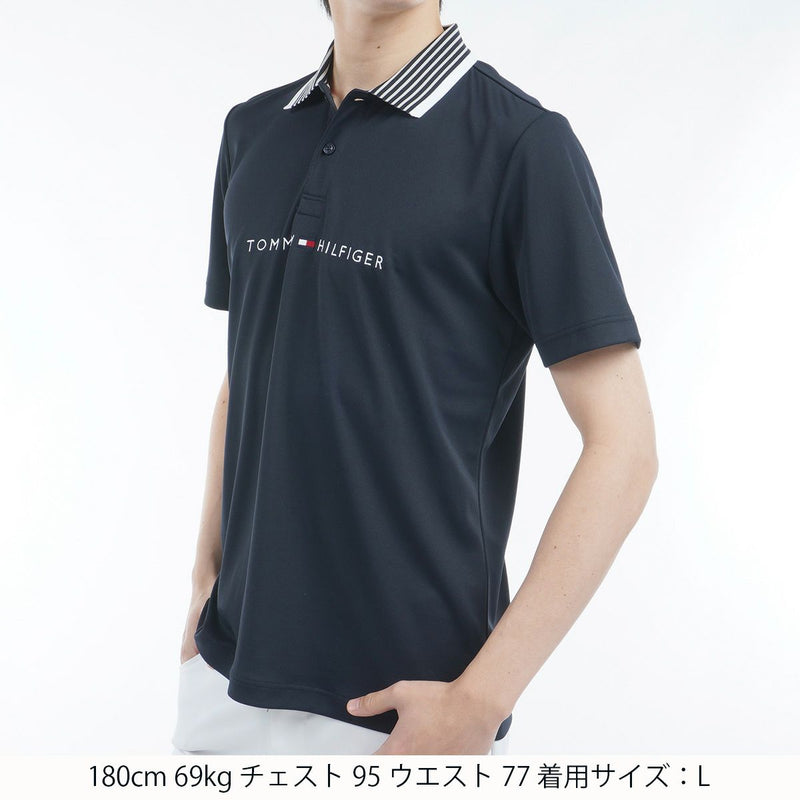 Men's polo shirt TOMMY HILFIGER GOLF Japan official product 2025 Spring/Summer new golf wear