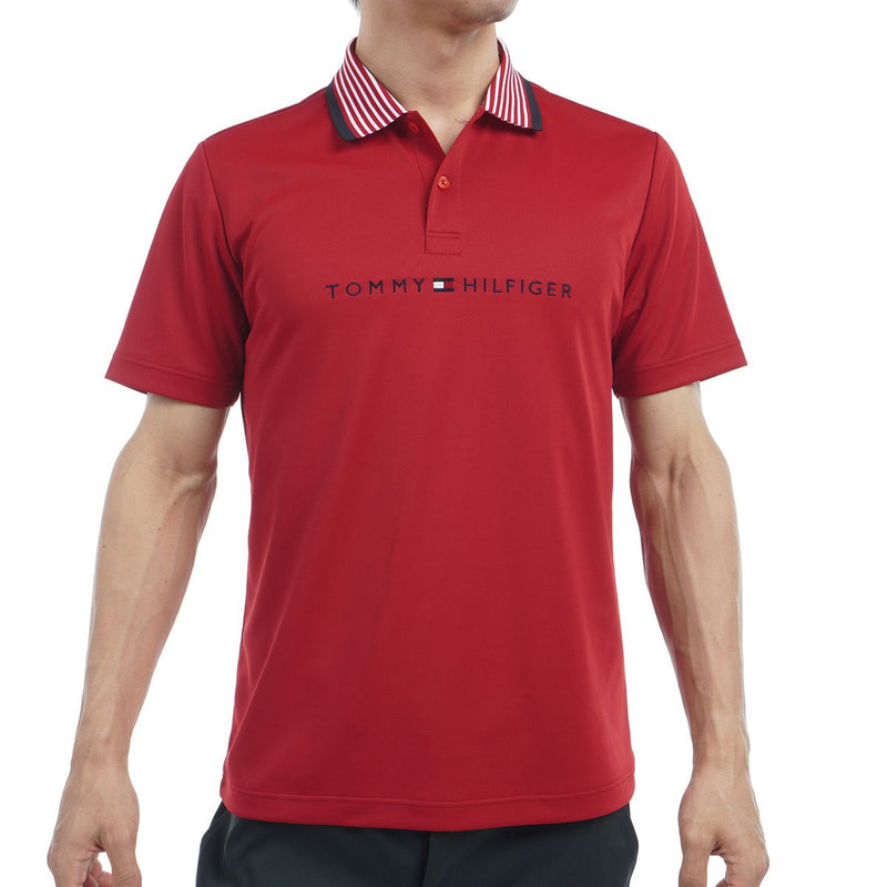 Men's polo shirt TOMMY HILFIGER GOLF Japan official product 2025 Spring/Summer new golf wear