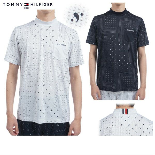 High neck shirt for men Tommy Hilfiger Golf TOMMY HILFIGER GOLF Japan genuine product 2025 Spring/Summer new golf wear