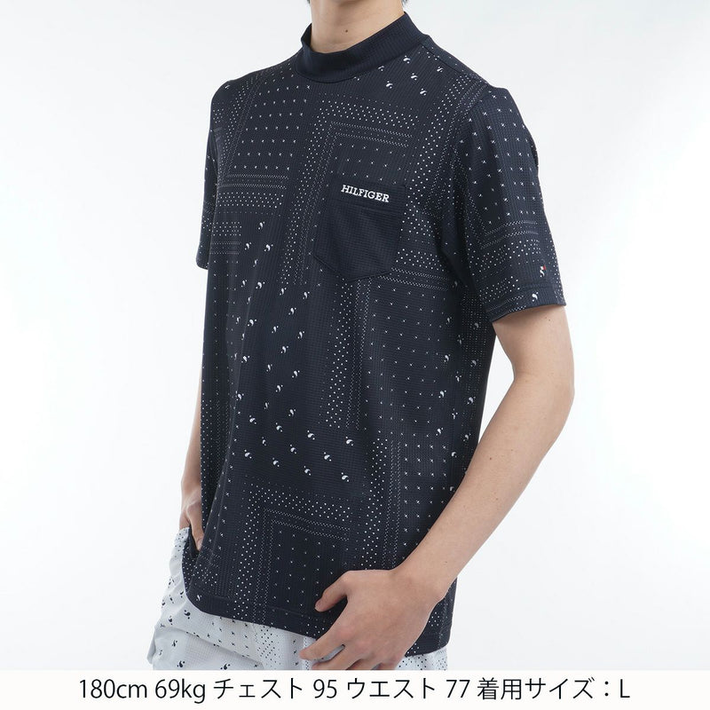 High neck shirt for men Tommy Hilfiger Golf TOMMY HILFIGER GOLF Japan genuine product 2025 Spring/Summer new golf wear