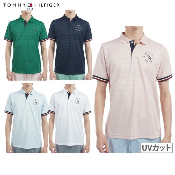 Men's polo shirt TOMMY HILFIGER GOLF Japan official product 2025 Spring/Summer new golf wear