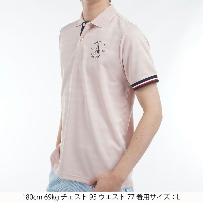 Men's polo shirt TOMMY HILFIGER GOLF Japan official product 2025 Spring/Summer new golf wear