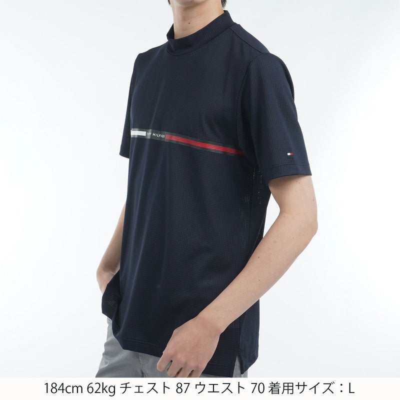 ハイネックシャツ メンズ トミー ヒルフィガー ゴルフ TOMMY HILFIGER GOLF 日本正規品 2025 春夏 新作 ゴルフウェア