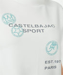 女子高脖子襯衫Castelbajac運動高爾夫服裝