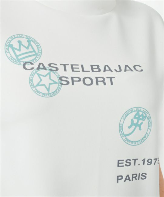 女子高領襯衫Castelbajac Sport 2025春季/夏季新高爾夫服裝