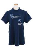 女子高脖子襯衫Castelbajac運動高爾夫服裝