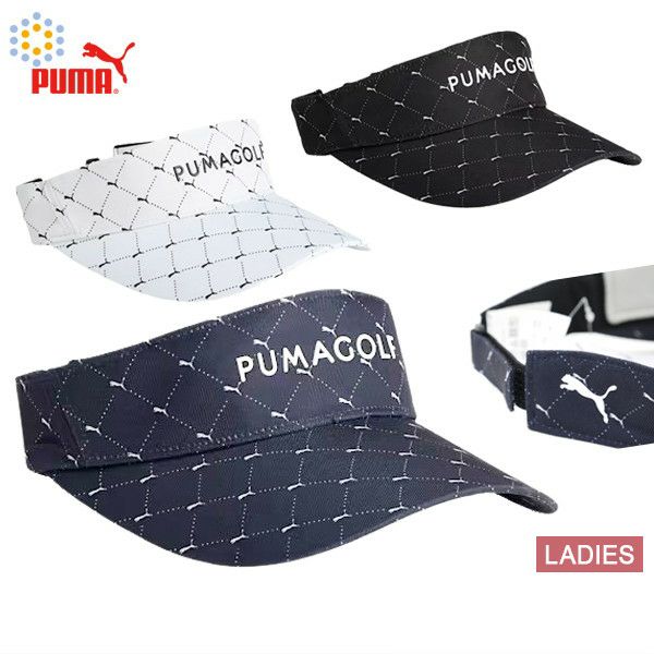 Sun visor for women PUMA GOLF Japanese genuine product Japanese standard 2025 Spring/Summer new golf