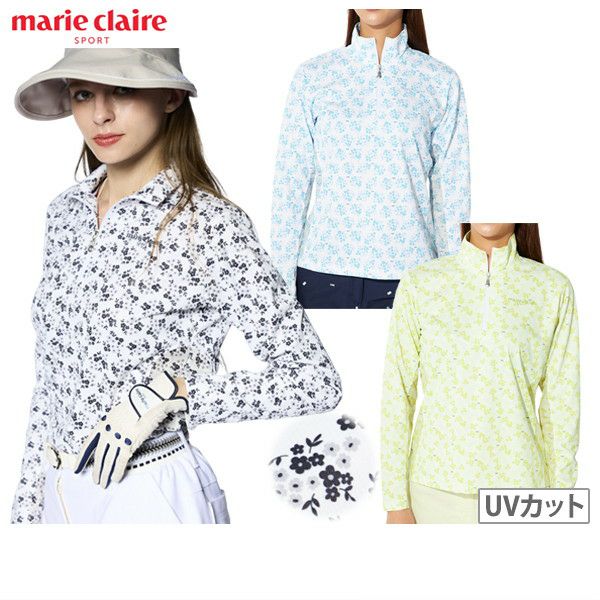 女子马球衬衫玛丽·克莱尔·玛丽·克莱尔（Marie Claire Claire）运动2025春季/夏季新高尔夫服装