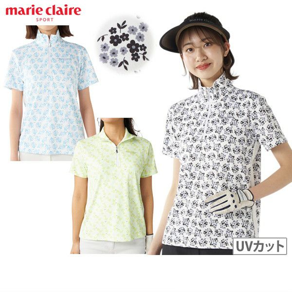 女子馬球襯衫瑪麗·克萊爾·瑪麗·克萊爾（Marie Claire Claire）運動2025春季/夏季新高爾夫服裝