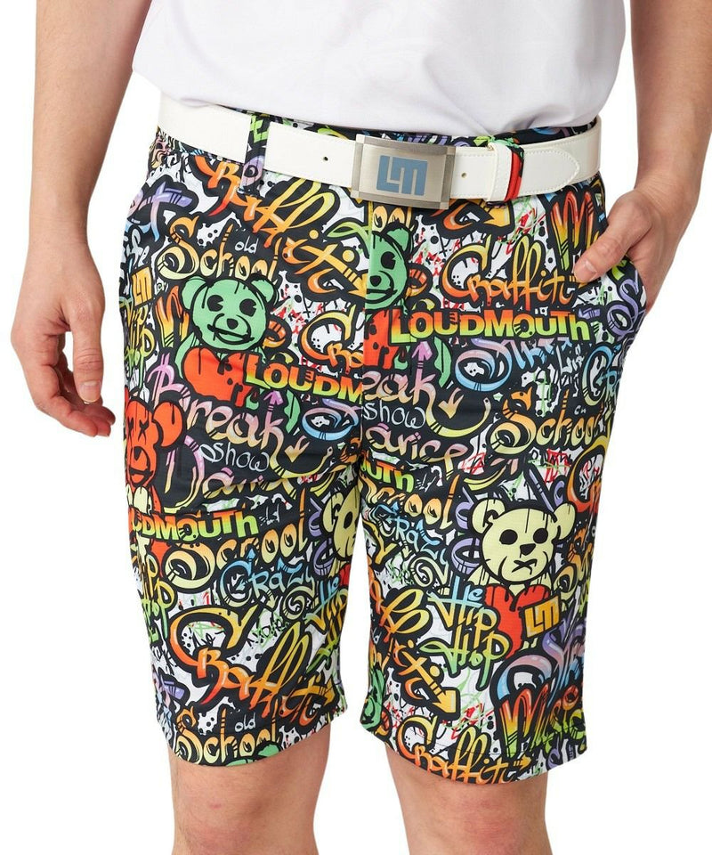 Men's Shorts Loudmouth Golf LOUDMOUTH GOLF Japanese Official Product Japanese Standard 2025 Spring/Summer New Golf Wear