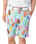 Men's Shorts Loudmouth Golf LOUDMOUTH GOLF Japanese Official Product Japanese Standard 2025 Spring/Summer New Golf Wear