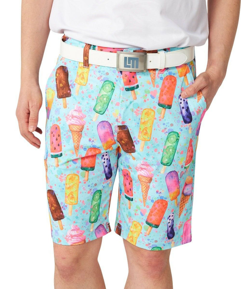 Men's Shorts Loudmouth Golf LOUDMOUTH GOLF Japanese Official Product Japanese Standard 2025 Spring/Summer New Golf Wear