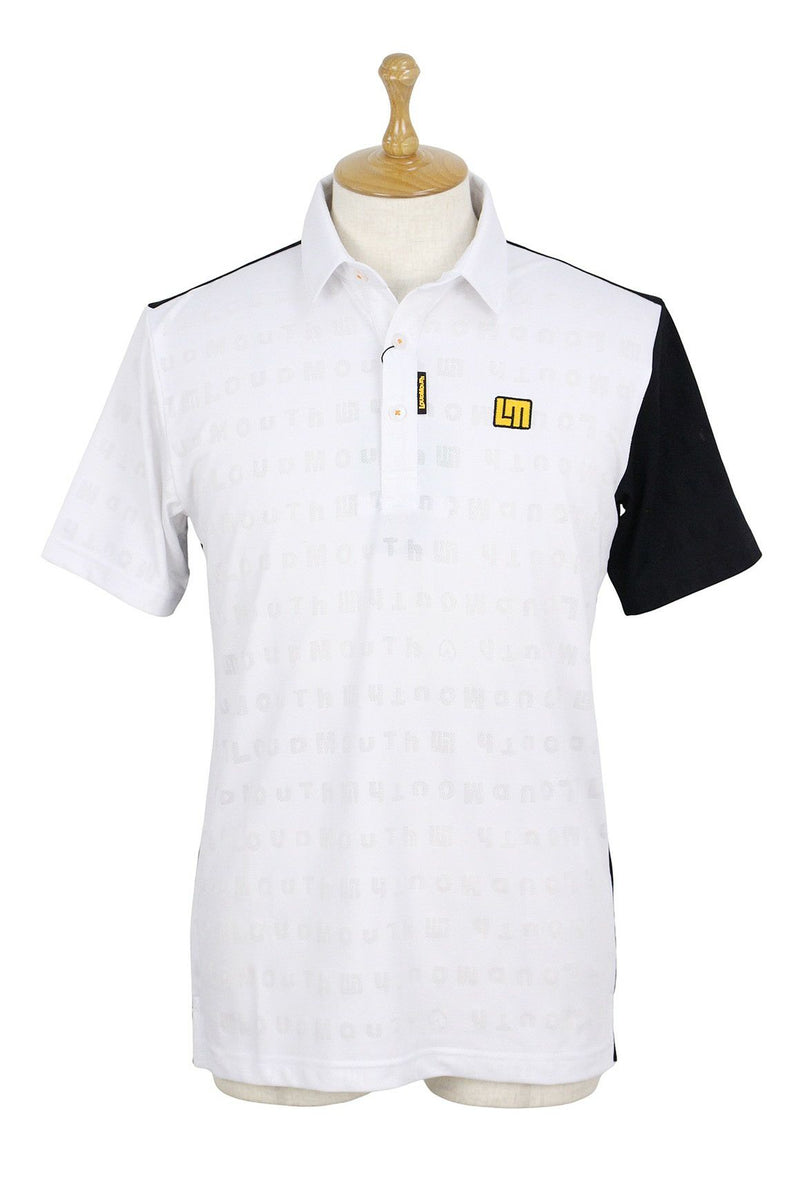 Men's Polo Shirt Loudmouth Golf LOUDMOUTH GOLF Japanese Authentic Japanese Standard 2025 Spring/Summer New Golf Wear